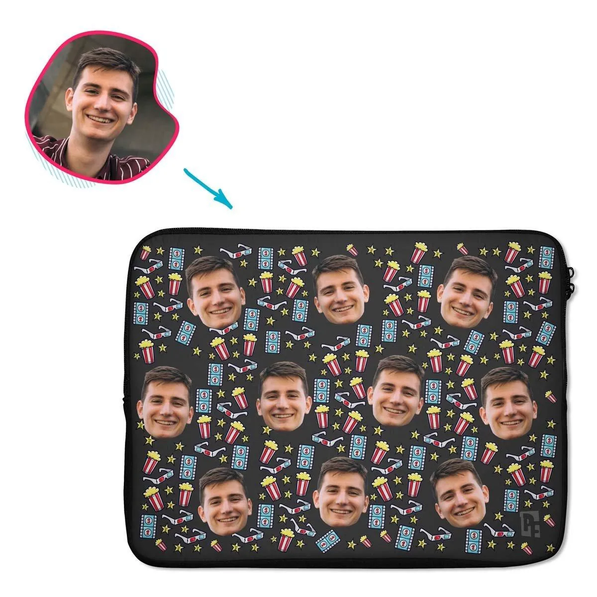 Movie Personalized Laptop Sleeve