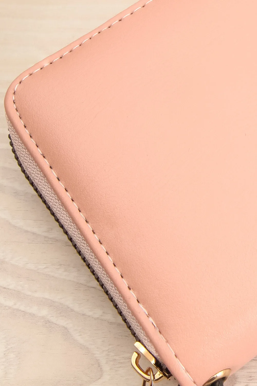 Naples Blush | Faux-Leather Wallet