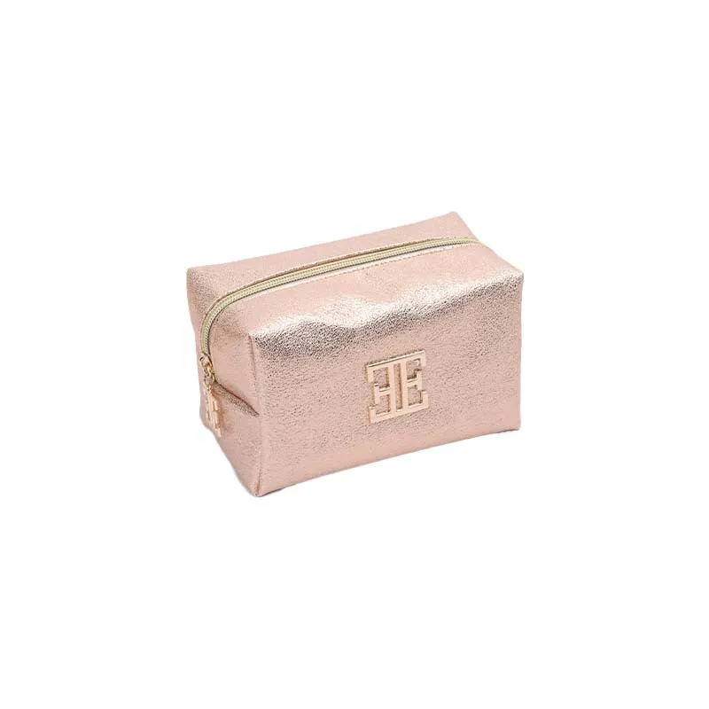 New PU hot stamping cosmetic bag large capacity ins high appearance multifunctional portable