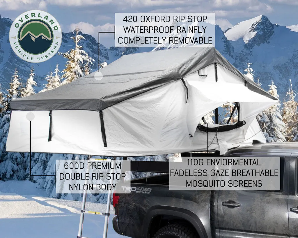 OVS Nomadic 3 Extended Rooftop Tent in Artic White