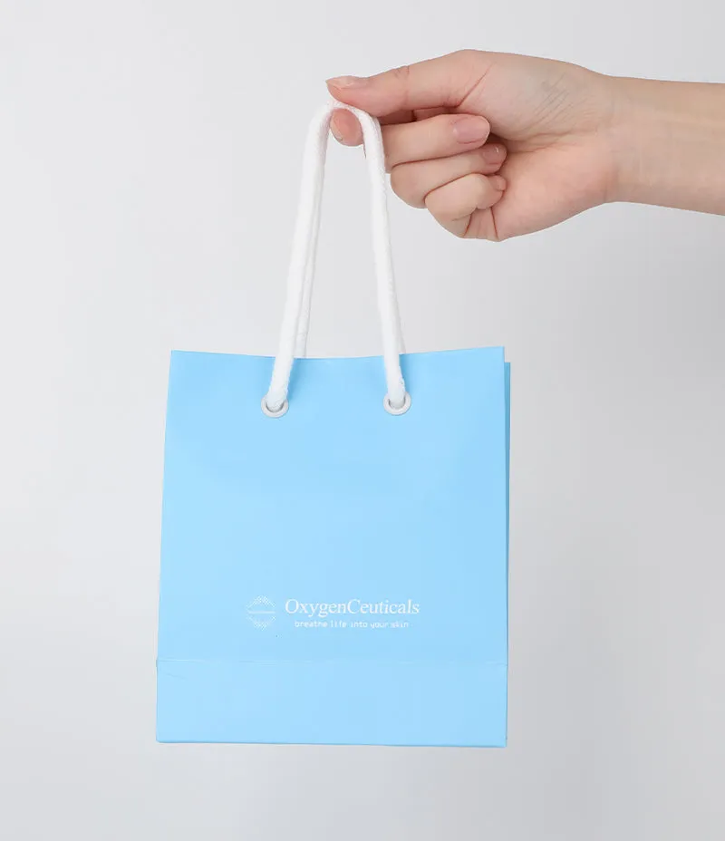 OxygenCeuticals Blue Shopping Bag (15ea)