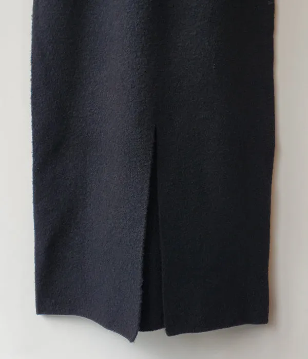 PHEENY/LOOP YARN WHOLEGARMENT SKIRT (BLACK)