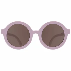 Playfully Plum Euro Round Sunglasses