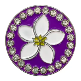 Plumeria Golf Ball Marker Only