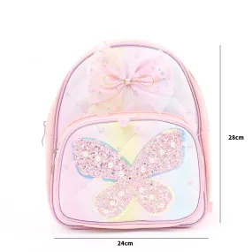 Printed Butterfly Theme Mini Backpack.