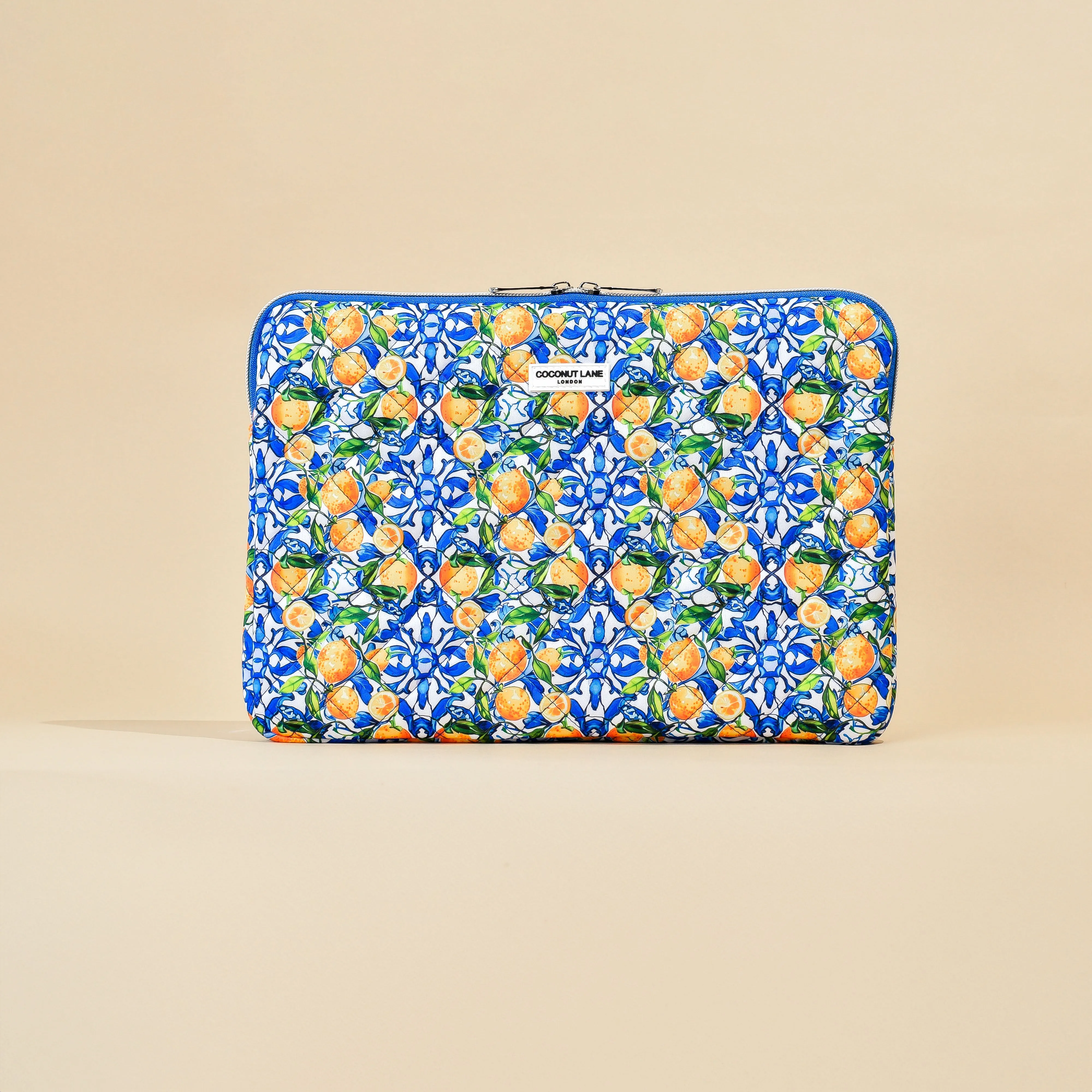 Quilted Amalfi Lemon Laptop Sleeve