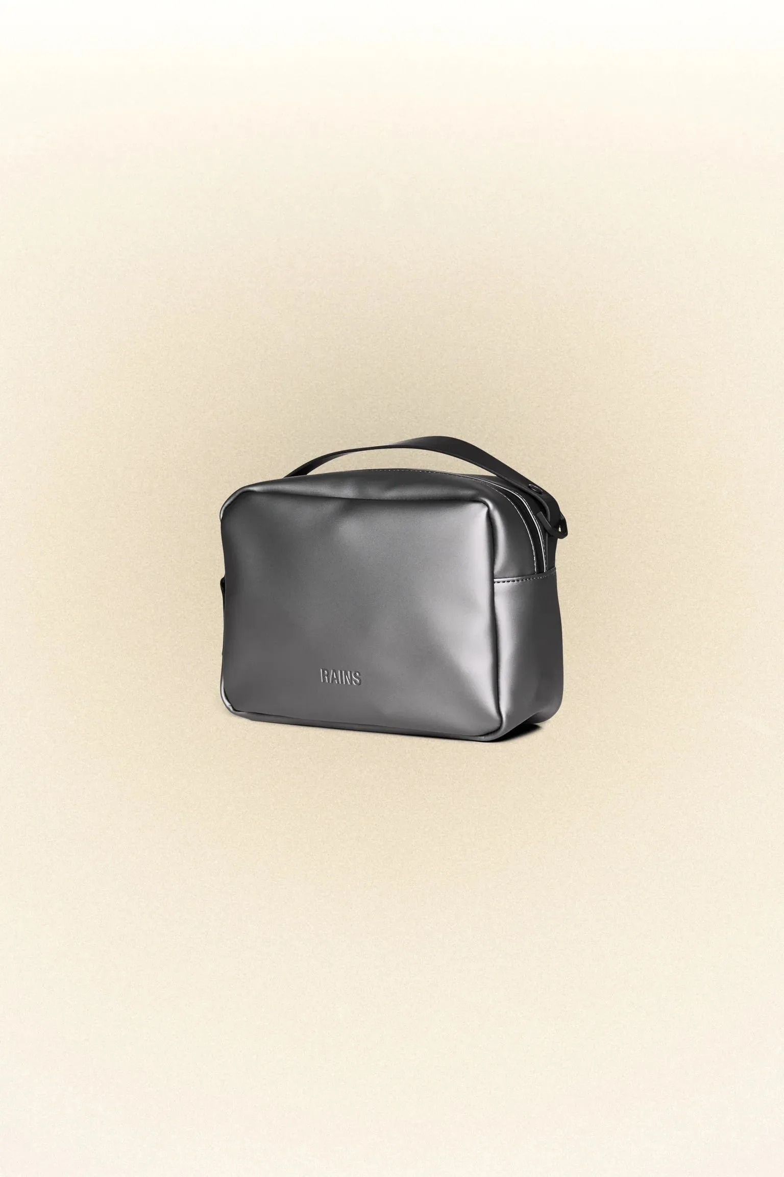 Rains - Box Bag - Metallic Grey - LIMITED EDITION