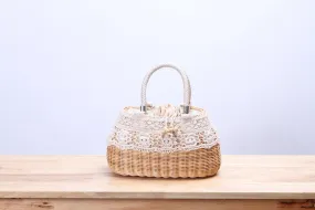 Rattan Wicker Handbag