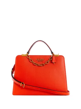 Red Kristle Girlfriend Satchel Bag