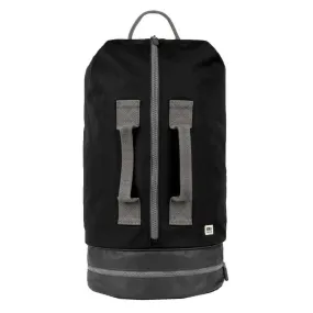 Roka Heathrow Large Recycled Canvas Duffle Bag - Ash Black