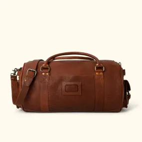 Ryder Reserve Bison Leather Travel Duffle Bag | Brown