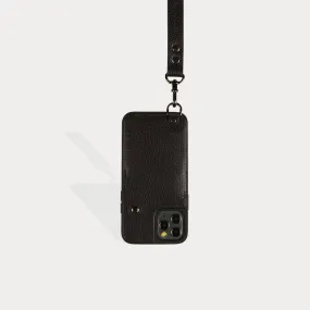 Ryder Wallet Wrist Strap - Black/Pewter