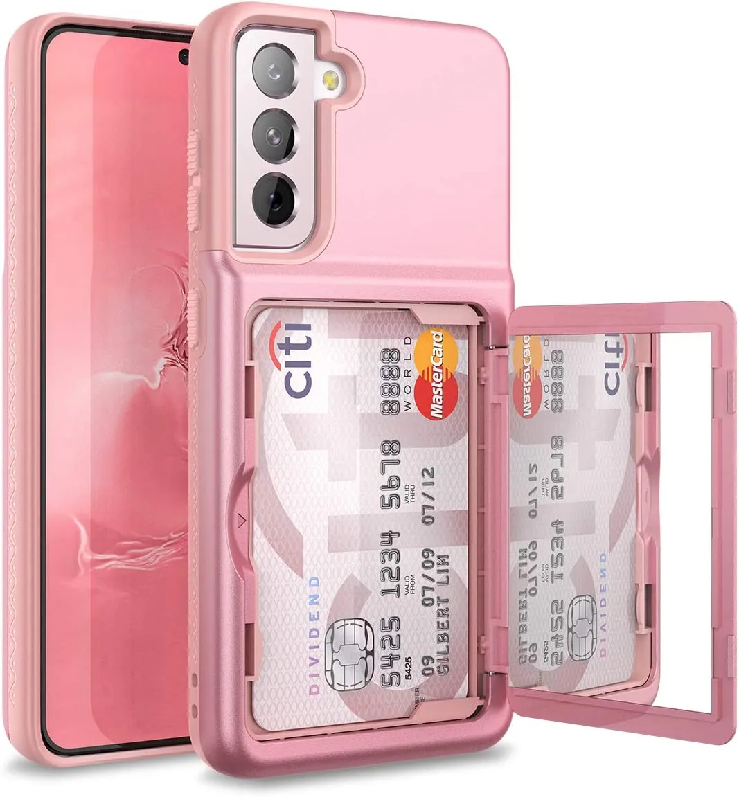 Samsung Galaxy S21 Wallet Case Credit Card Holder