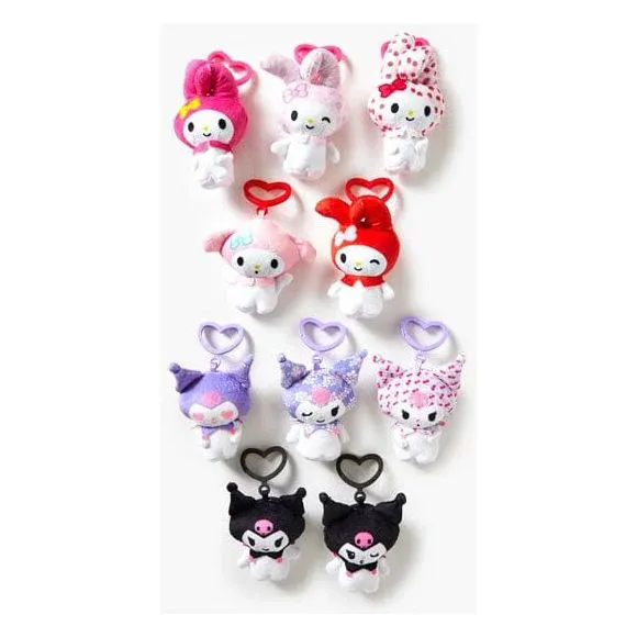 Sanrio - My Melody & Kuromi Plush Bag Clip