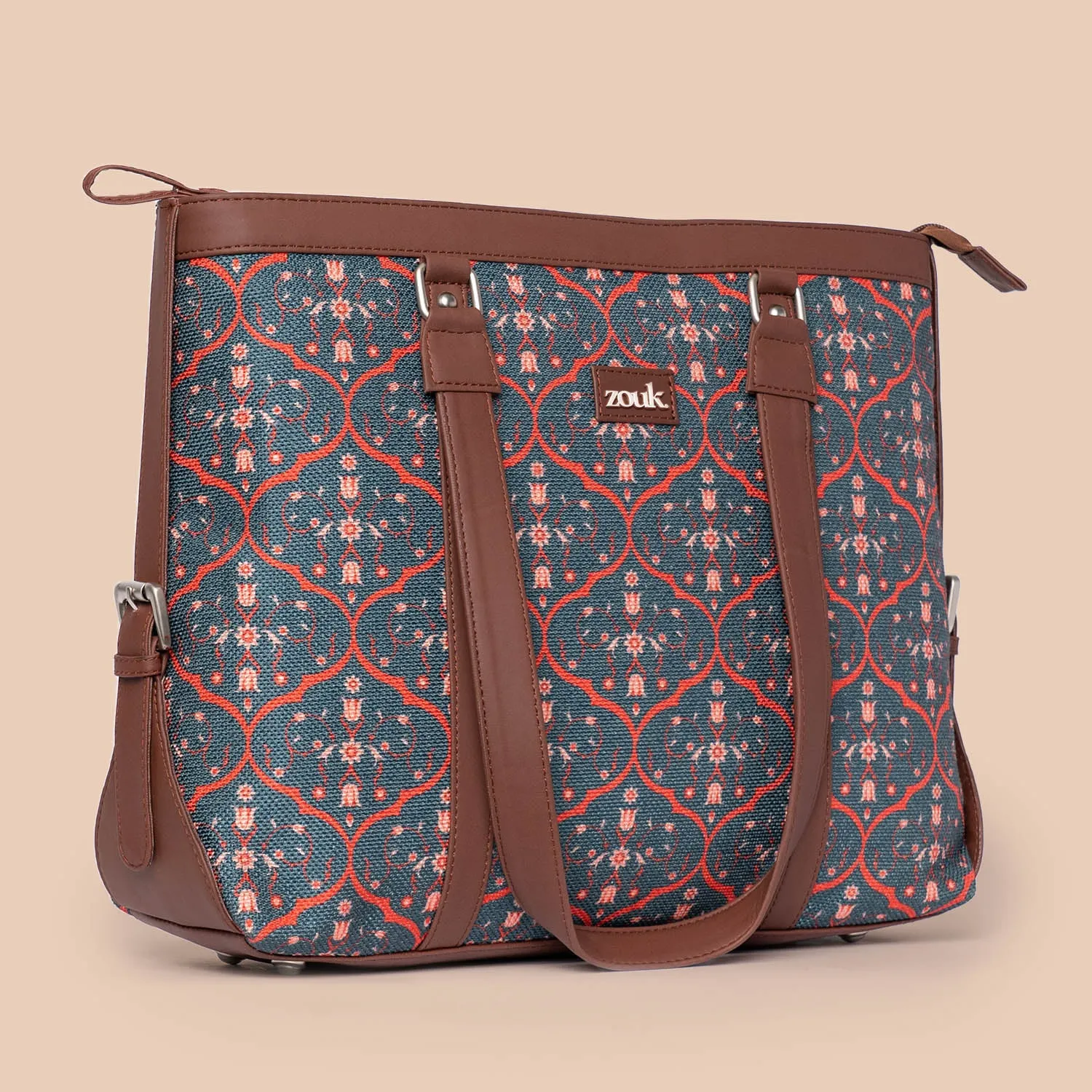 Sheesh Mahal Jaali Motif Women's Office Bag