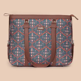 Sheesh Mahal Jaali Motif Women's Office Bag