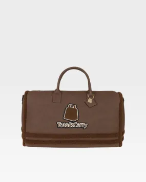 Sherpa Duffle Bag in Brown