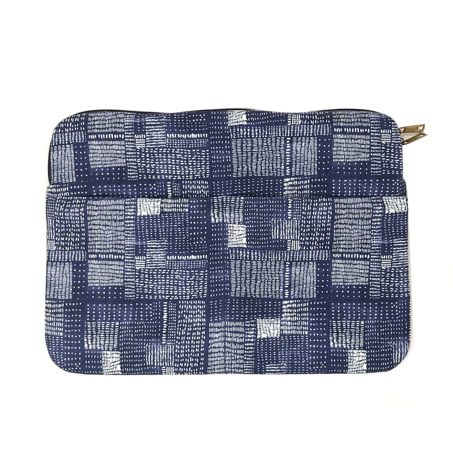 Shibori printed Laptop Sleeve