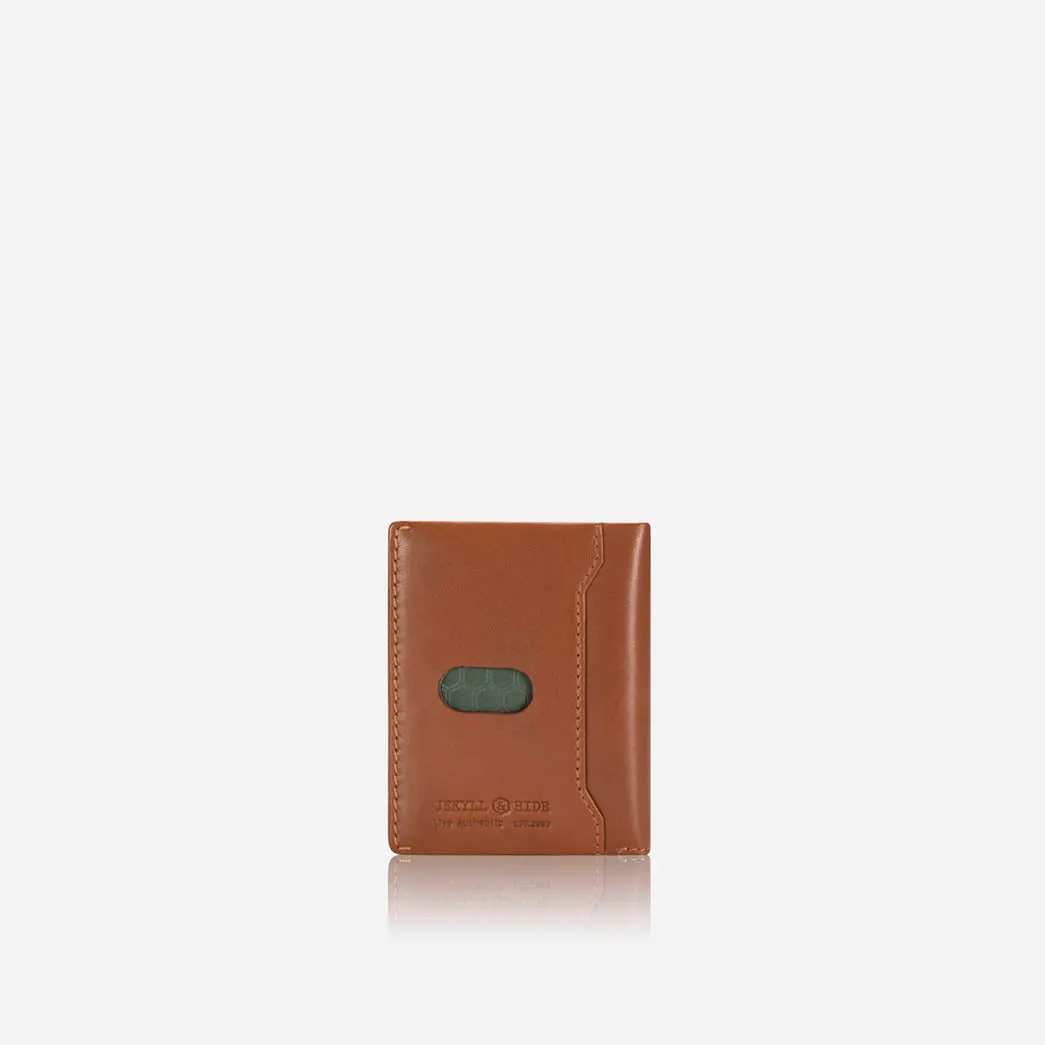 Slim Bifold Card Holder, Tan