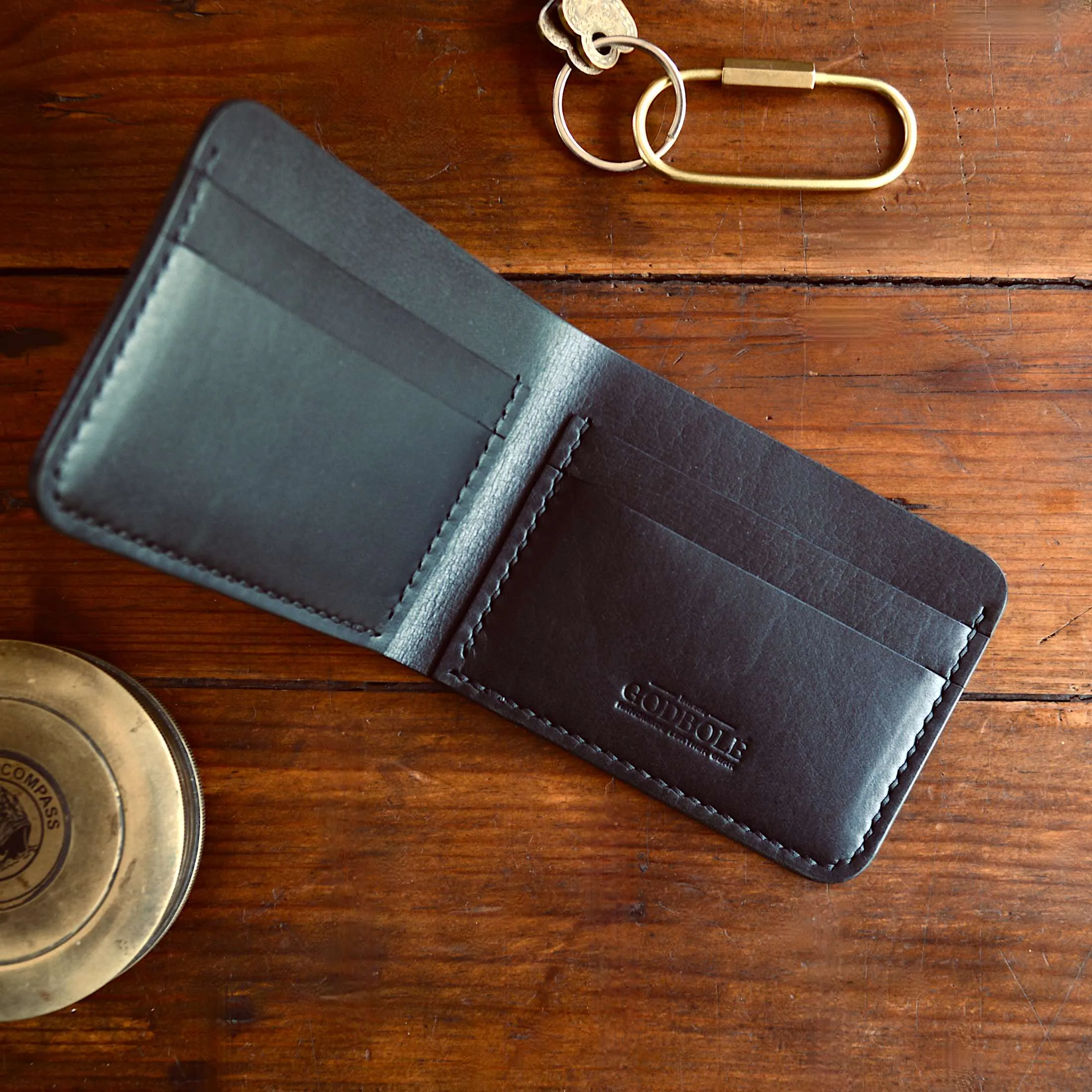 Slim Bifold No. 2 - Black