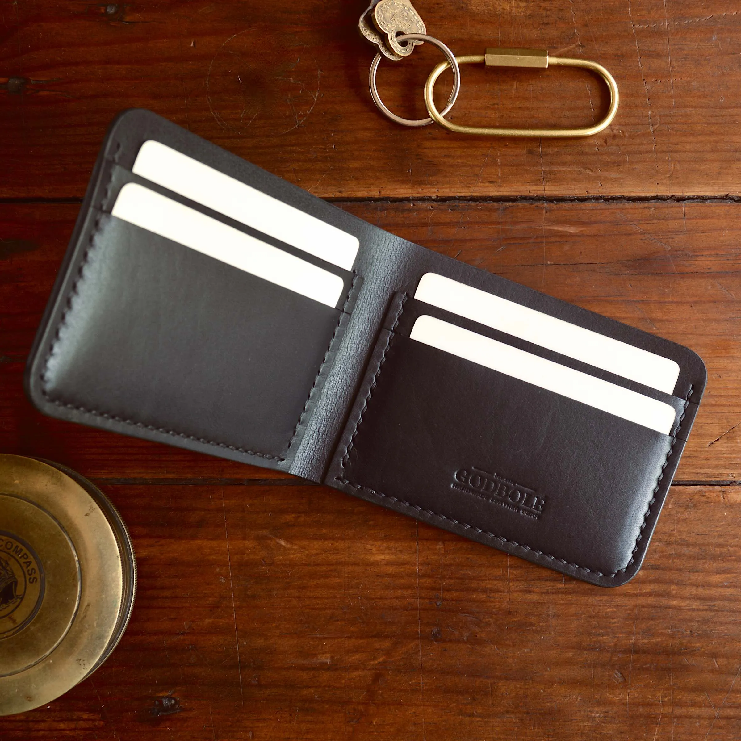 Slim Bifold No. 2 - Black