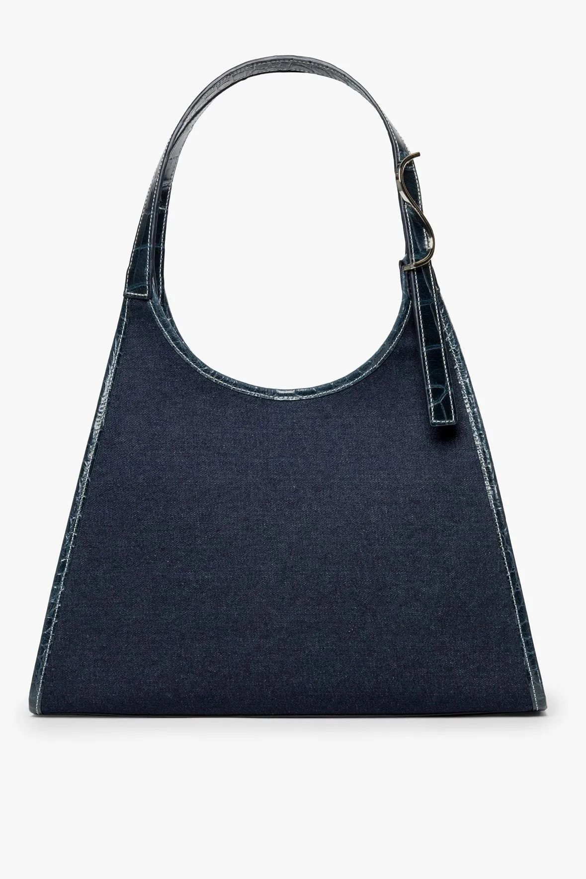 SOFT REY DENIM TOTE BAG | DENIM BLUE MIDNIGHT