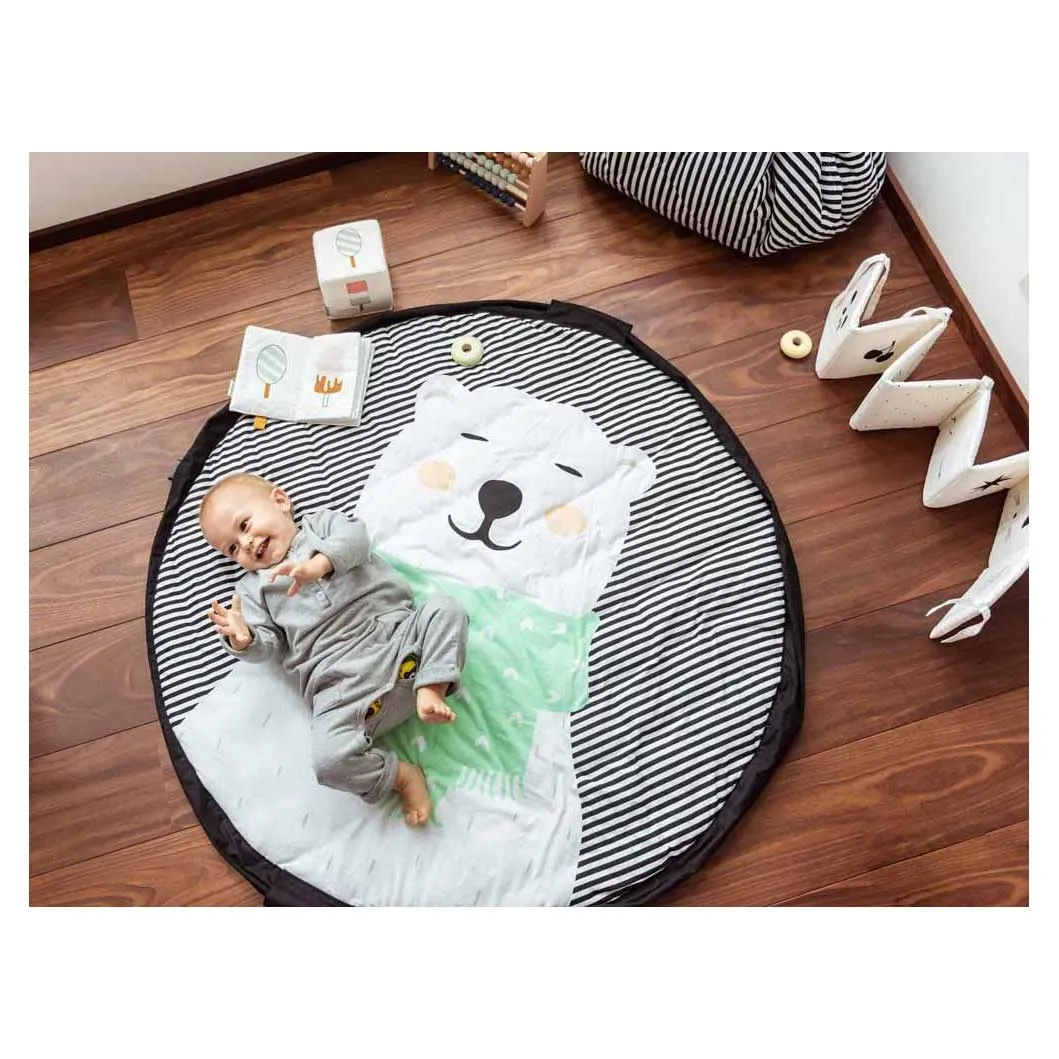 Soft Storage Bag & Play Mat - Polar Bear