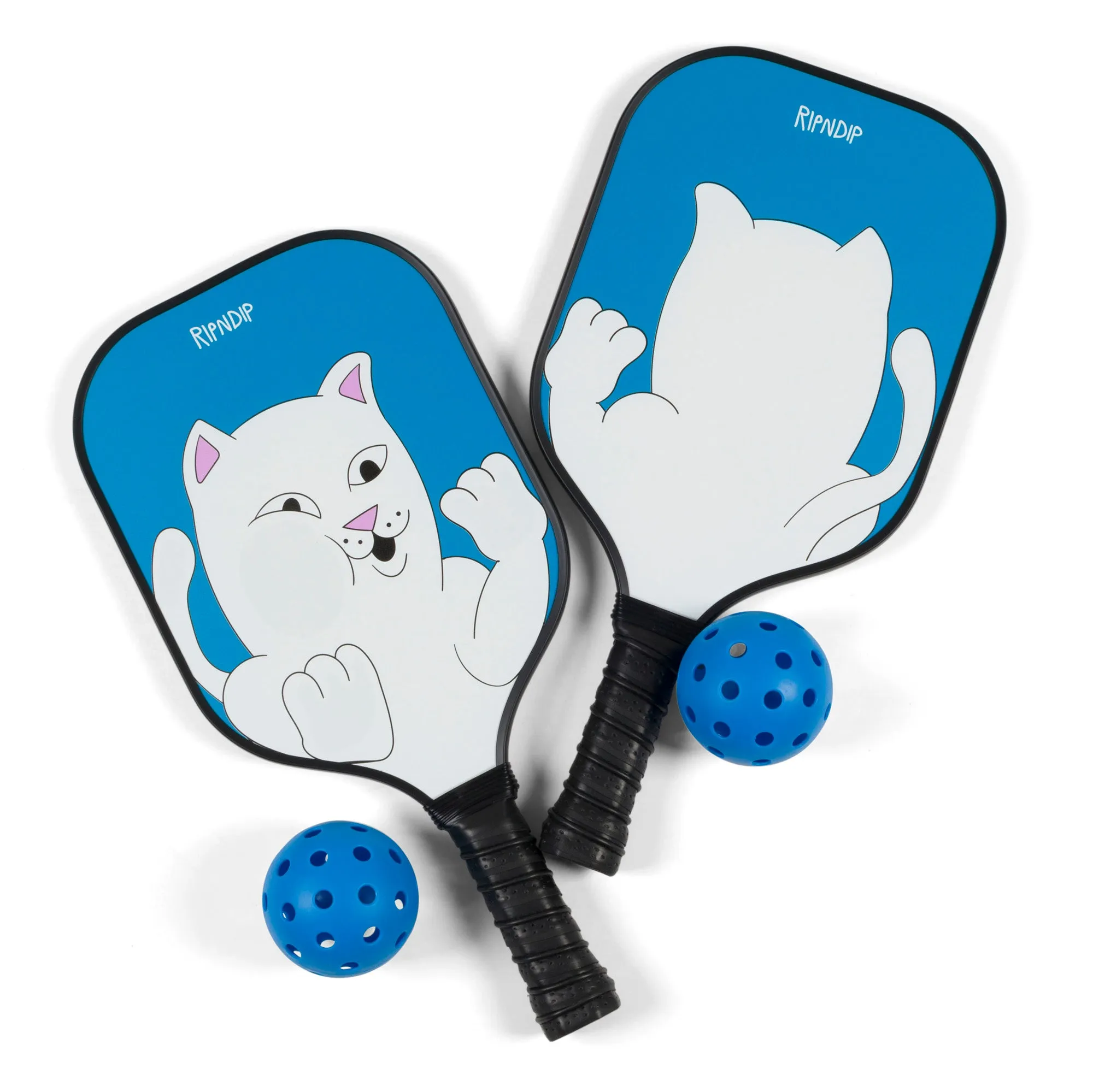 Squished Nerm Pickleball Set (Blue)