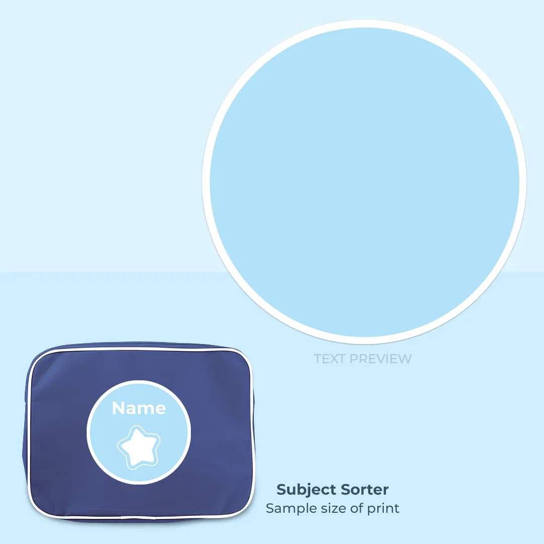 Subject Sorter - Blue