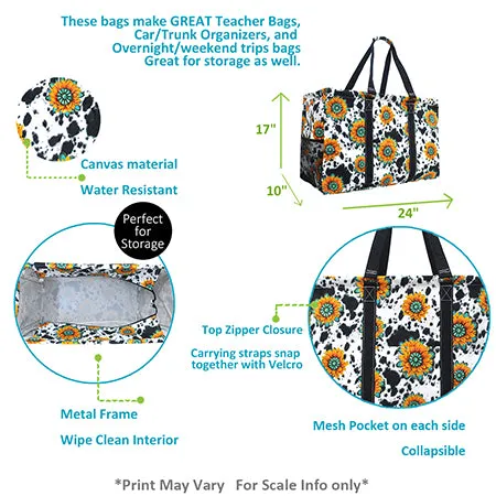 Sunflower Farm NGIL Mega Shopping Utility Tote Bag