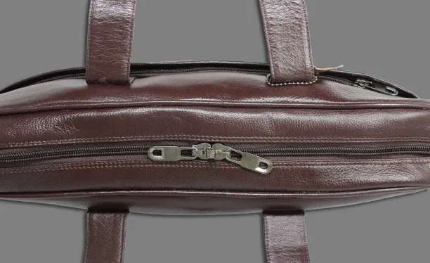 Taha 2 pocket Genuine Leather Brown Laptop Bag