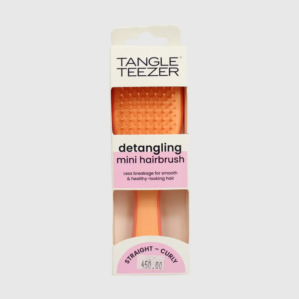 Tangle Teezer Light Coral Mini Hair Brush