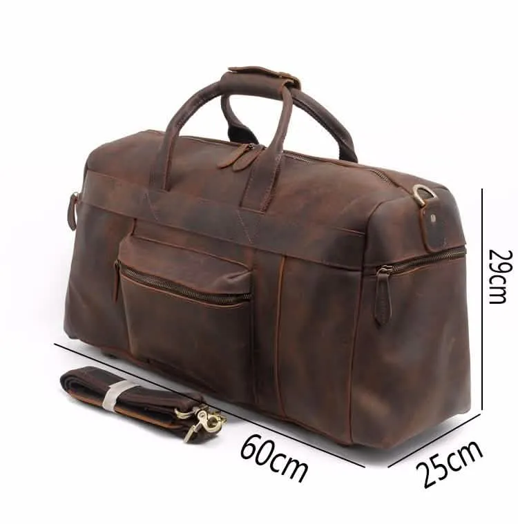 The Asta Explorer Duffle | Luxurious Handcrafted Leather Travel Bag