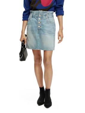 The Break Denim Skirt