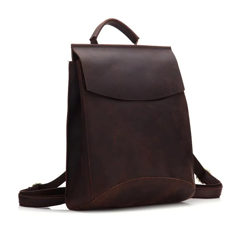 The Gyda Backpack | Vintage Leather Travel Backpack