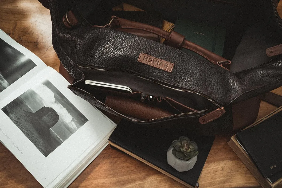 The Heritage Leather Duffle Bag