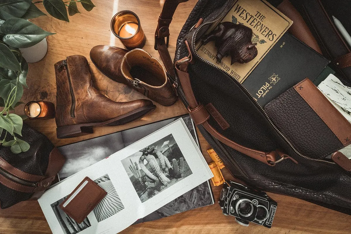 The Heritage Leather Duffle Bag