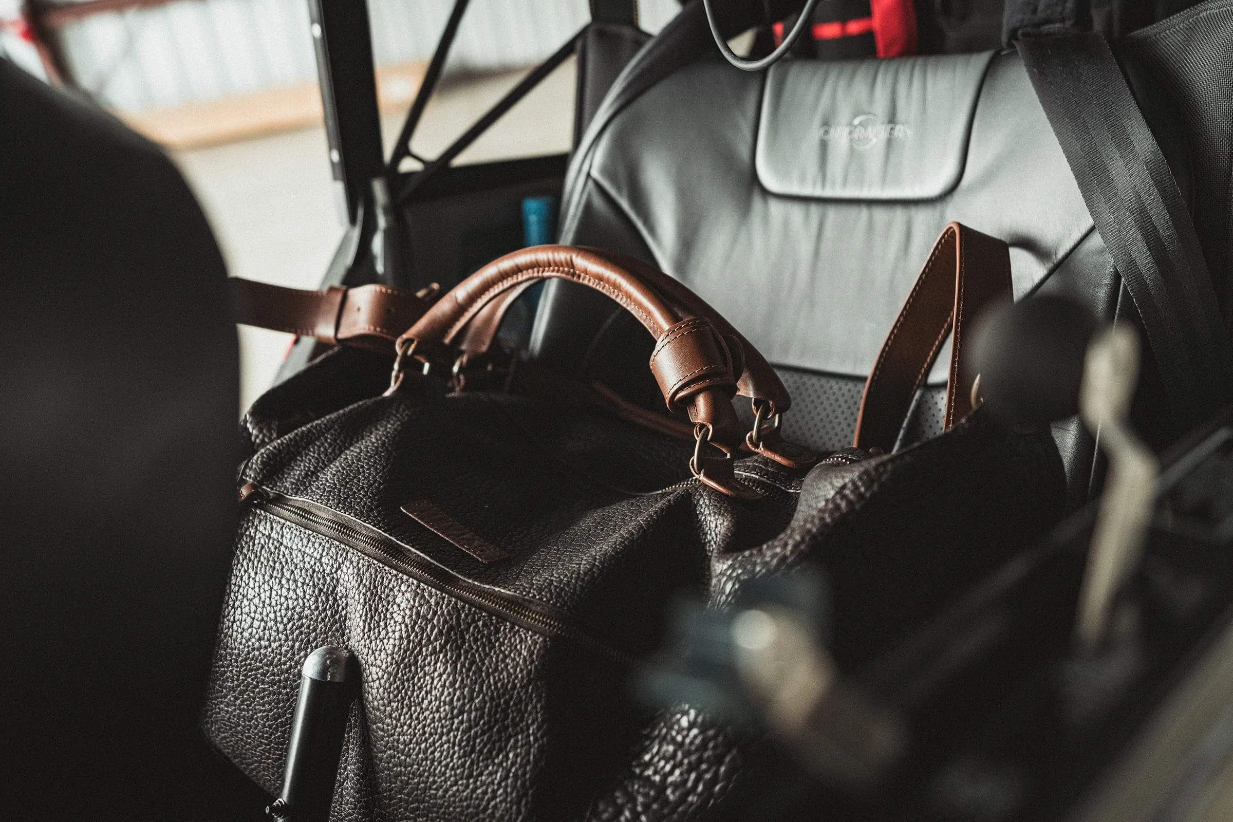 The Heritage Leather Duffle Bag