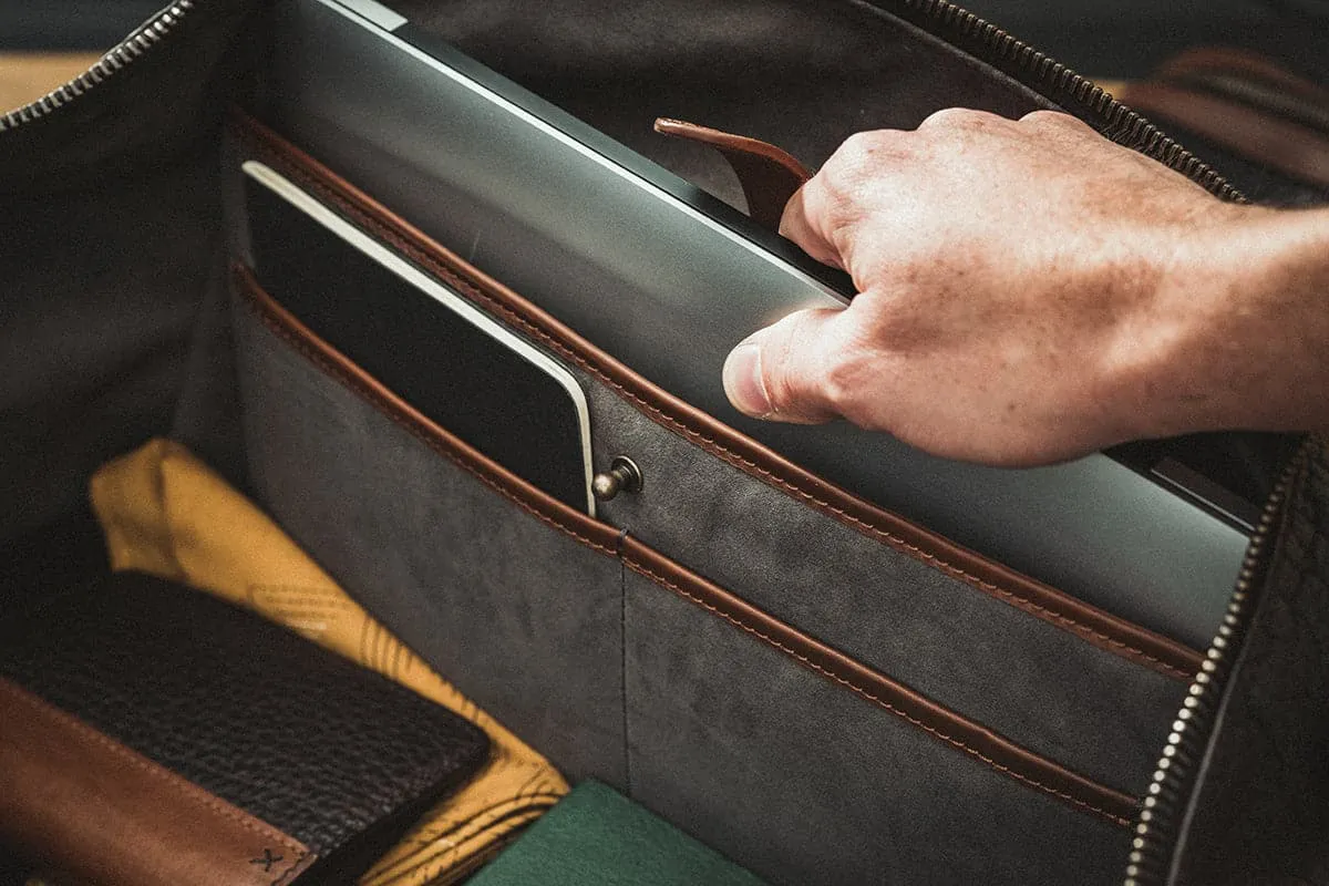 The Heritage Leather Duffle Bag