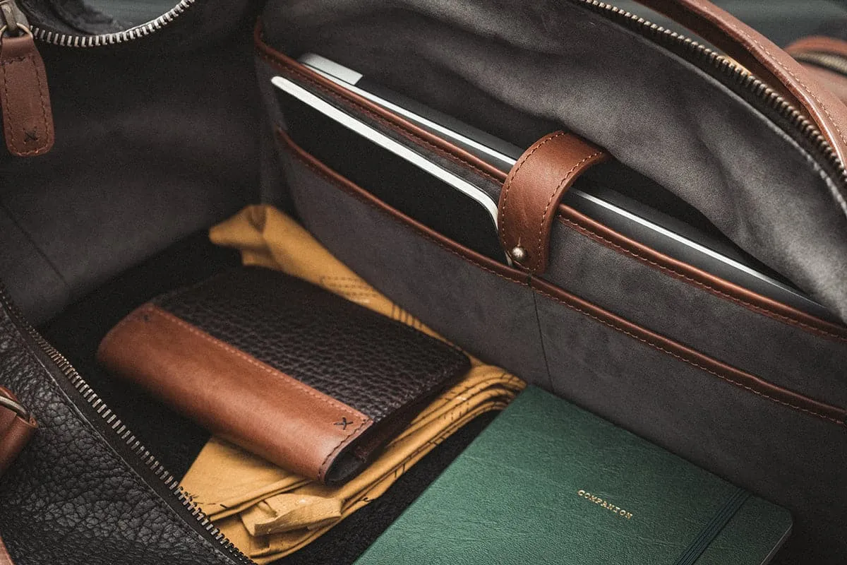 The Heritage Leather Duffle Bag