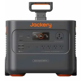 The Jackery Solar Generator 3000 Pro Portable Power Station with 1 Solar Saga Panel