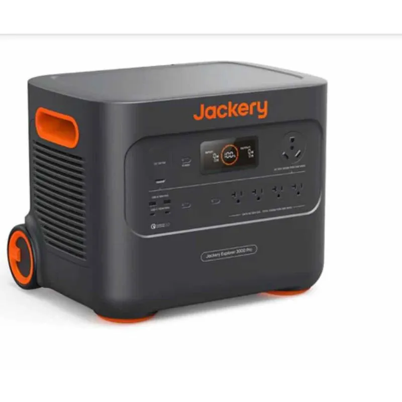 The Jackery Solar Generator 3000 Pro Portable Power Station with 1 Solar Saga Panel