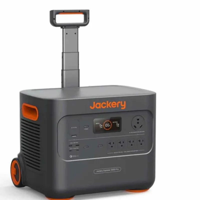 The Jackery Solar Generator 3000 Pro Portable Power Station with 1 Solar Saga Panel