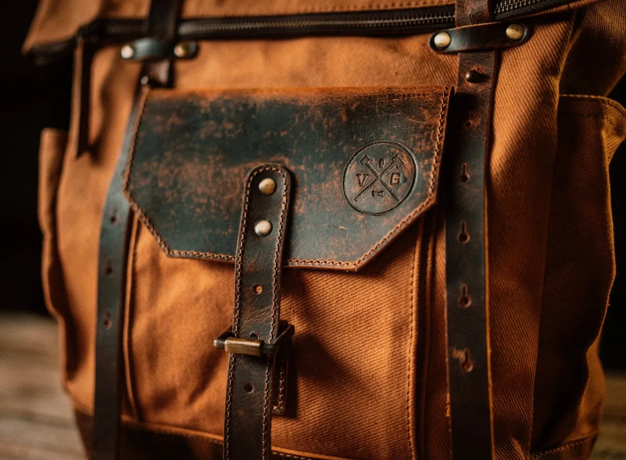 The “Jackson” Backpack by Vintage Gentlemen