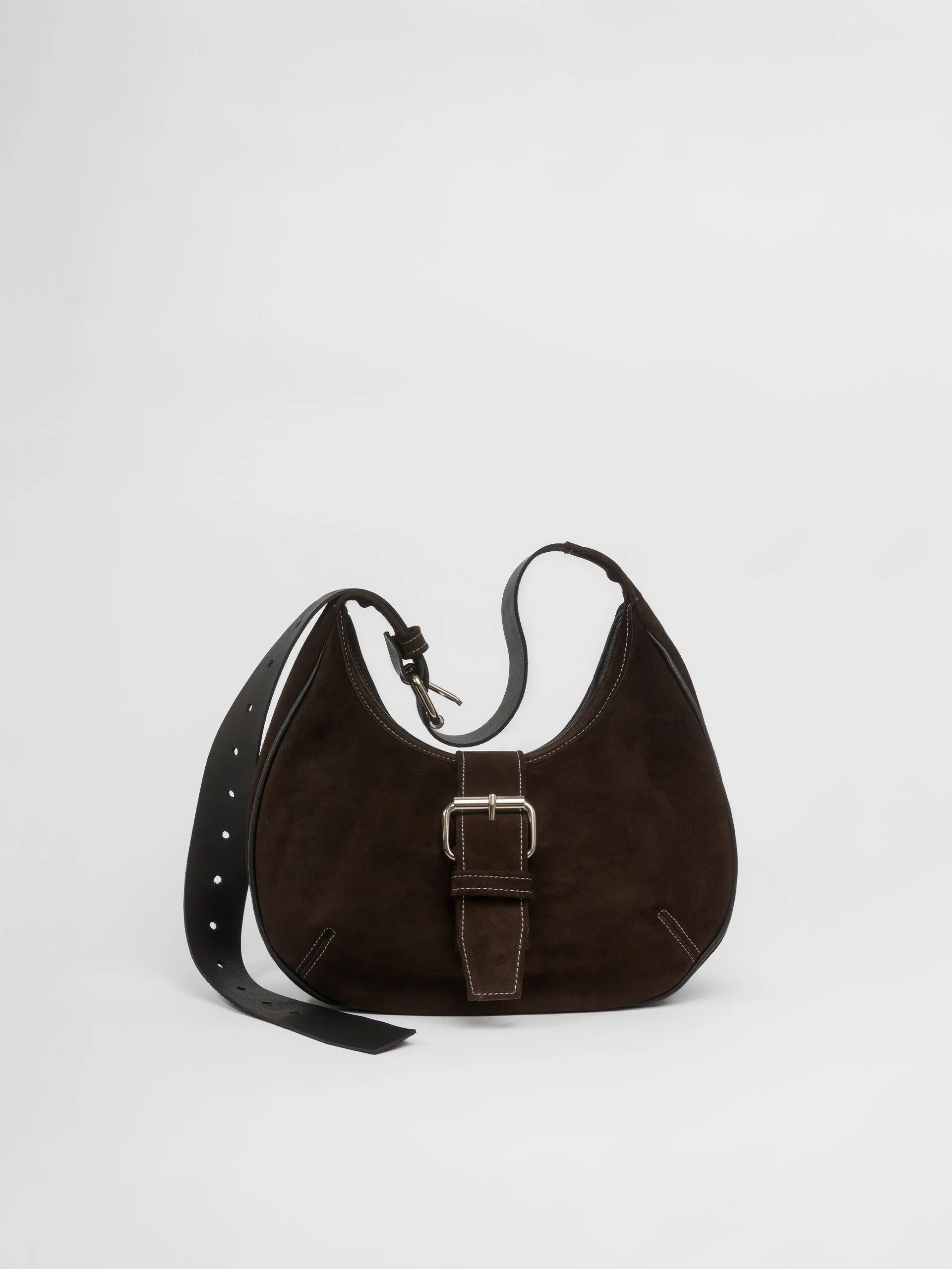 The Lair Jeet Hobo Cocoa Suede