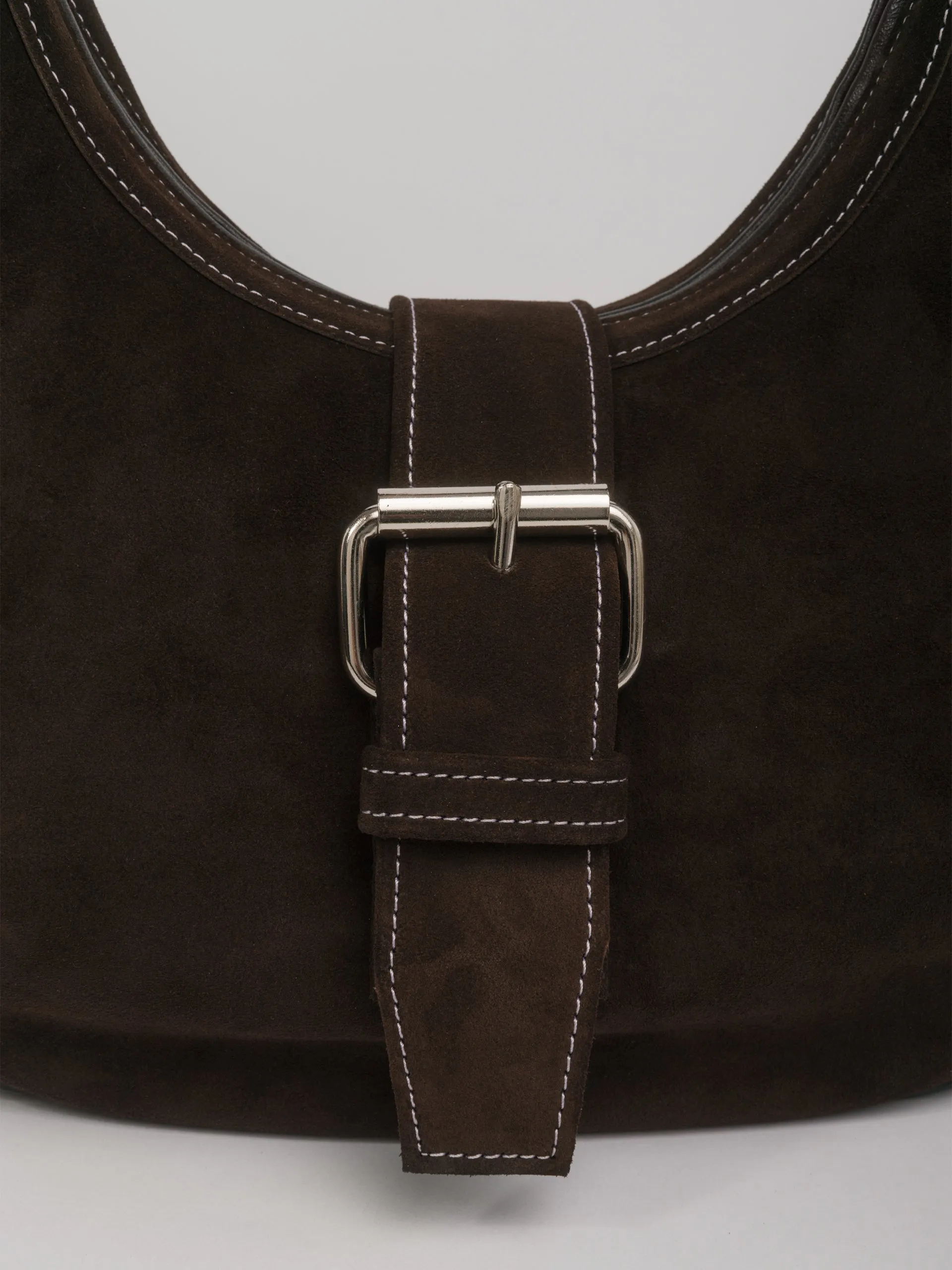 The Lair Jeet Hobo Cocoa Suede