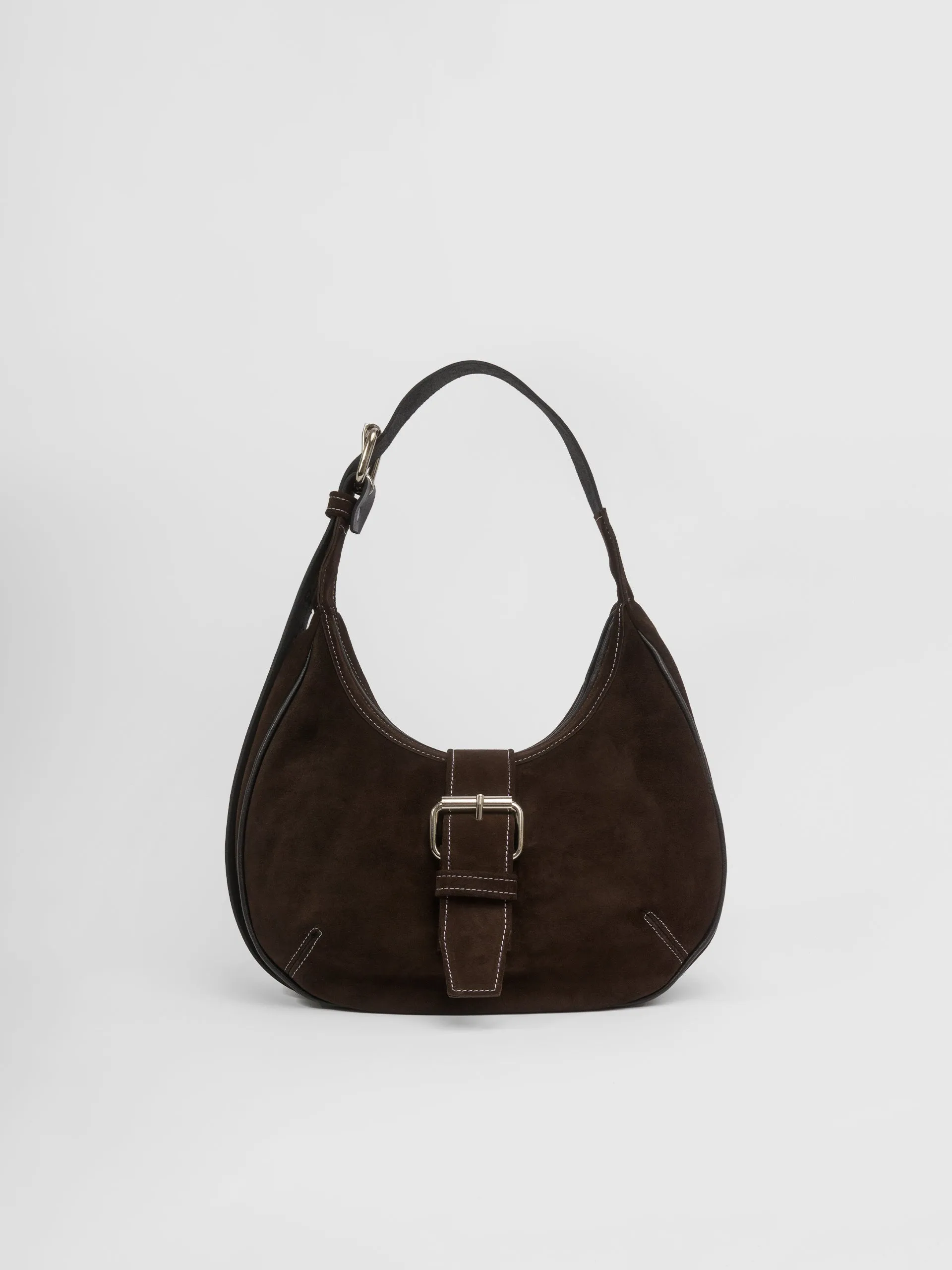 The Lair Jeet Hobo Cocoa Suede