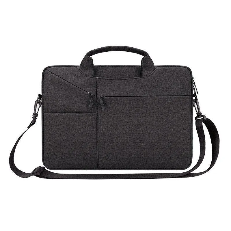 The Latest Casual Business Inner Padded Laptop Bag-Grey