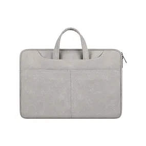 The Latest Sleek And Stylish Padded Inner Designed Laptop Bag-Beige