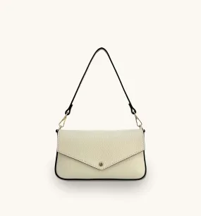 The Munro Stone Leather Shoulder Bag